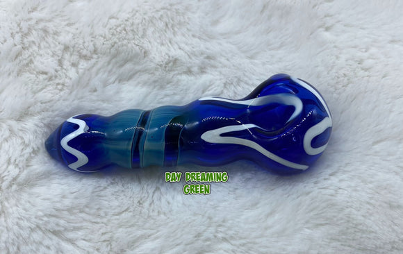 Blue Swirl Pipe